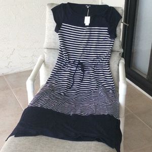 Ankle length beach dress.